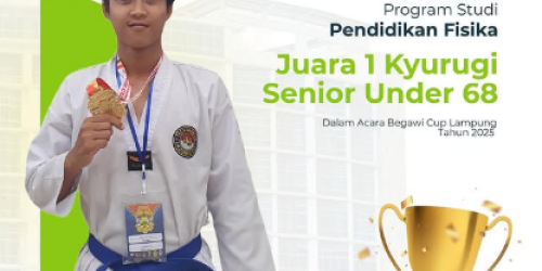 Wahyu Widodo Sabet Emas Taekwondo Begawi Cup 2025! 🥇🥋