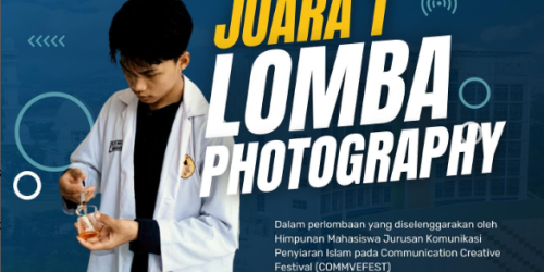Mahasiswa Pendidikan Fisika UIN RIL Raih Juara 1 Lomba Fotografi di COMMVEFEST